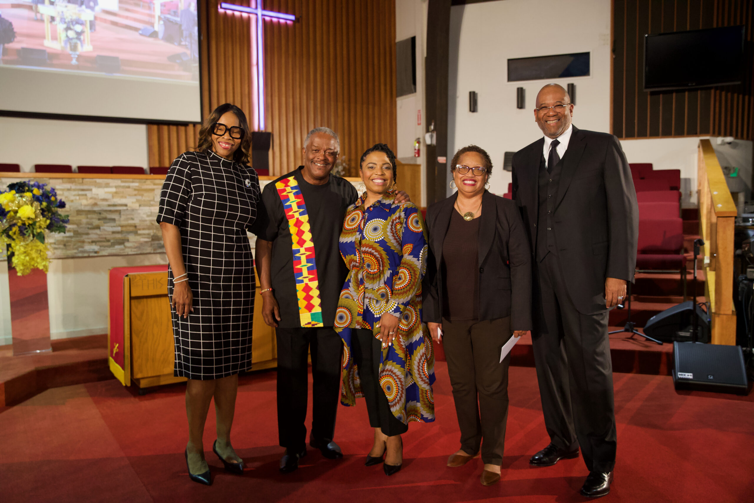 Leadership Institute at Allen Temple team in church setting